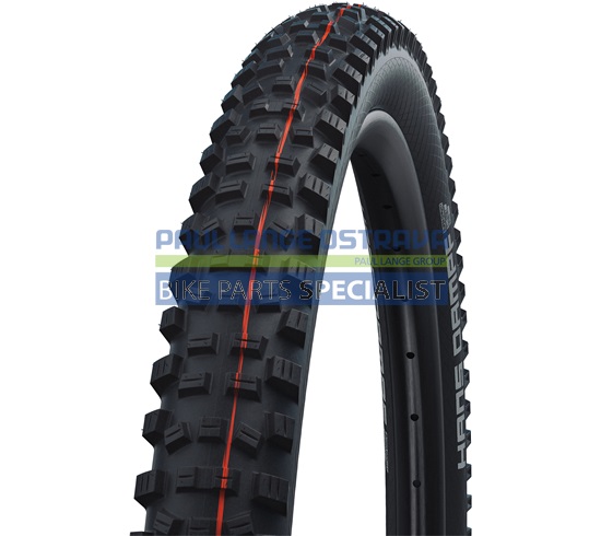 SCHWALBE plášť HANS DAMPF, 60-622, 29 x 2.35, Super Trail SnakeSkin, 735 g, černá