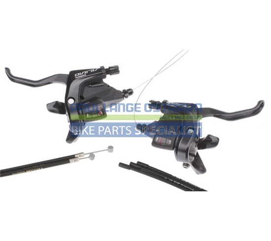 SHIMANO řad/brzd páčka ALIVIO ST-M430 pár 3 x 9 rychl pro V-brz černá 2 prst