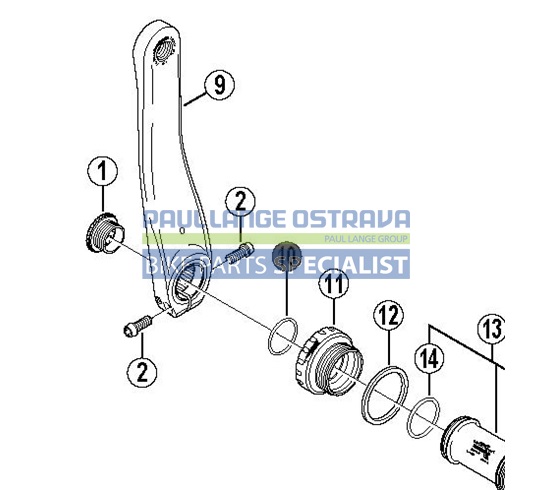 SHIMANO podložka XTR o-ring B pro FCM960