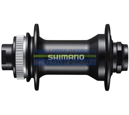 SHIMANO nába přední ALIVIO HB-MT400 pro kotouč (centerlock) 32 děr pro E-thru 15 mm, 100 mm, bez loc