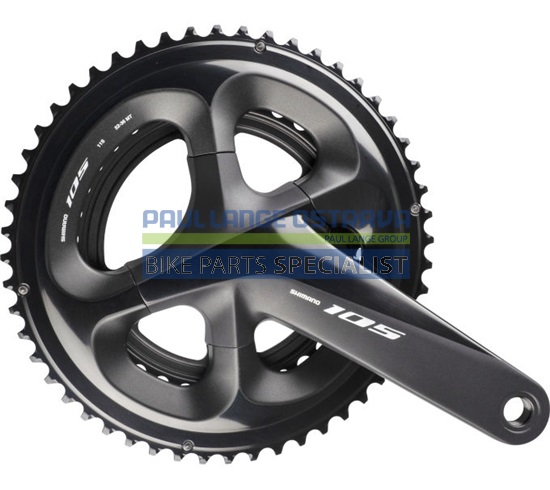 SHIMANO kliky 105 FC-R7000 integr.klika 2x11 170 mm 52x36z černá bal