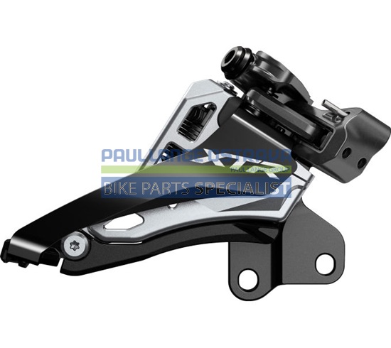 SHIMANO přesmykač XTR FD-M9100 pro 2x12 př mont E-typ bez BB Side-swing/66-69 front pull pro 38z 10z