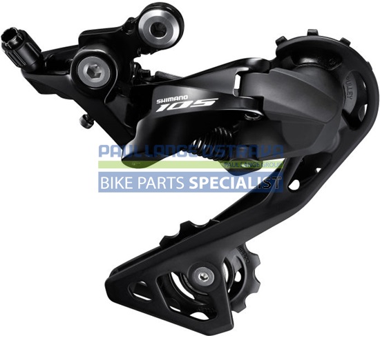 SHIMANO přehazovačka 105 RD-R7000 GS typ 11 rychl silniční max 34z černá min 11z kapacita 39z bal