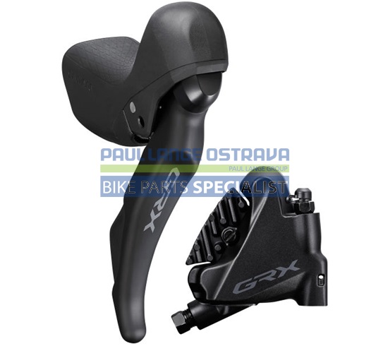 SHIMANO kot brzd-set GRX BR-RX400-KIT zadní/ST-RX600(J-kit) FLAT MOUNT polymer+chladič SMBH90/1700mm