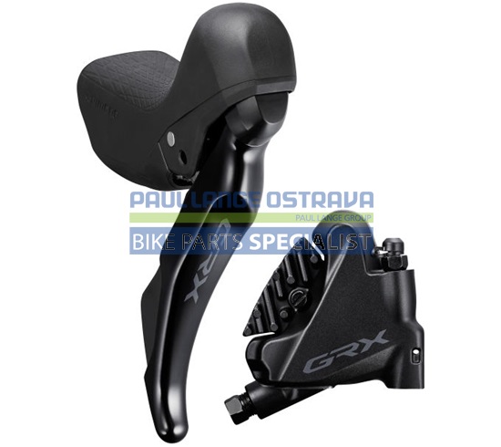 SHIMANO kot brzd-set GRX BR-RX400-KIT zadní/ST-RX400(J-kit) FLAT MOUNT polymer+chladič SMBH90/1700mm