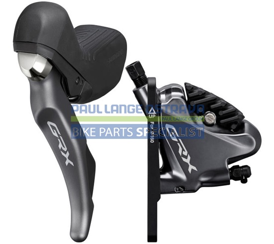 SHIMANO kot brzd-set GRX BR-RX810-KIT přední/ST-RX810(J-kit) FLAT MOUNT polymer+chladič SMBH90/1000m