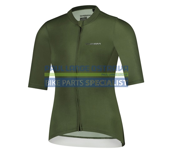 SHIMANO W SAKURA dres krátký rukáv, dámský, zelená, M