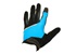 SHIMANO Original celoprsté rukavice, černá/modrá, XL