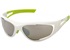 SHIMANO brýle S50X, bílá/neónově zelená, skla zrcadlově hnědá, čirá