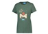SHIMANO W&#39;S GRAPHIC TEE tričko, dámská, zelená, M