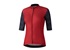 SHIMANO YURI dres s krátkým rukávem, dámský, červená, S
