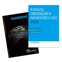 SHIMANO set – příručka prodejce a manuál (katalog) + WOP katalog 2024