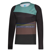 SHIMANO pánský FUJIMI dres dlouhý rukáv, černá/zelená