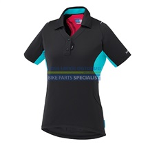 SHIMANO dámský polo dres, černá