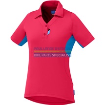 SHIMANO dámský polo dres, jazzberry