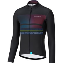 SHIMANO TEAM dres dlouhý rukáv, černá