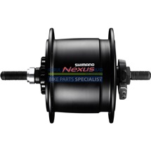 SHIMANO dynamo nába NEXUS DH-C6000-1R 1,5 W pro válečkovou brzdu, 36 děr, černá bal