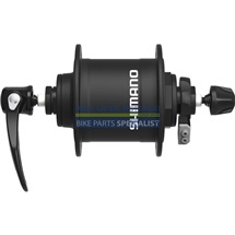 SHIMANO dynamo nába ALIVIO DH-T4000-1N 1,5 W pro ráfkovou brzdu, 32 děr, (rychloupínák), černá bal