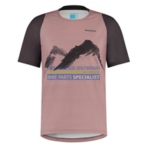 SHIMANO FORESTA dres krátký rukáv, pánský, bronzová, L