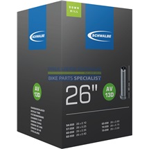 SCHWALBE duše 26“, 54/75-559, AV 40 mm, DOWNHILL, BUTYL, 126 g