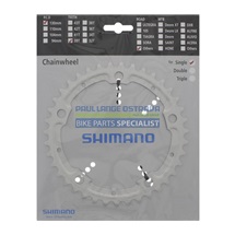 SHIMANO převodník Alfine FC-S500/501 39 z jediný převodník pro dvojitý kryt řetězu stříbrný