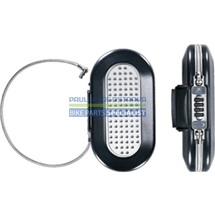 MasterLock mini skříňka na klíče, 129 mm x 240 mm, kód, černá (5900)